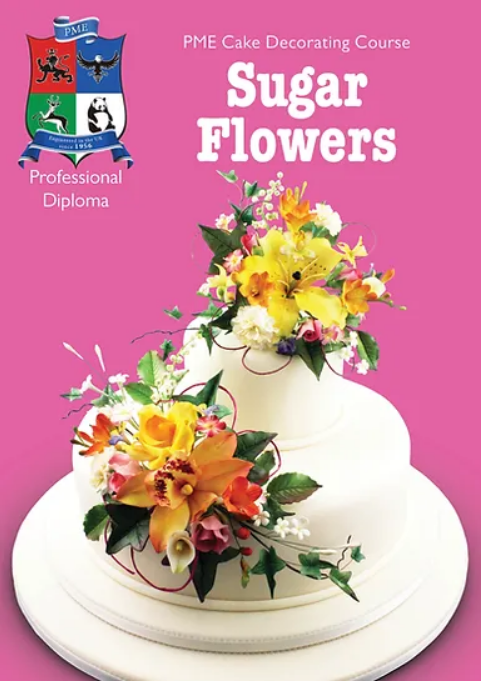 PME sugarflowers module lesboek taart met suikerbloemen boeket